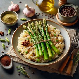 Asparagi Caffè Risotto Gourmet Slimmyitalia